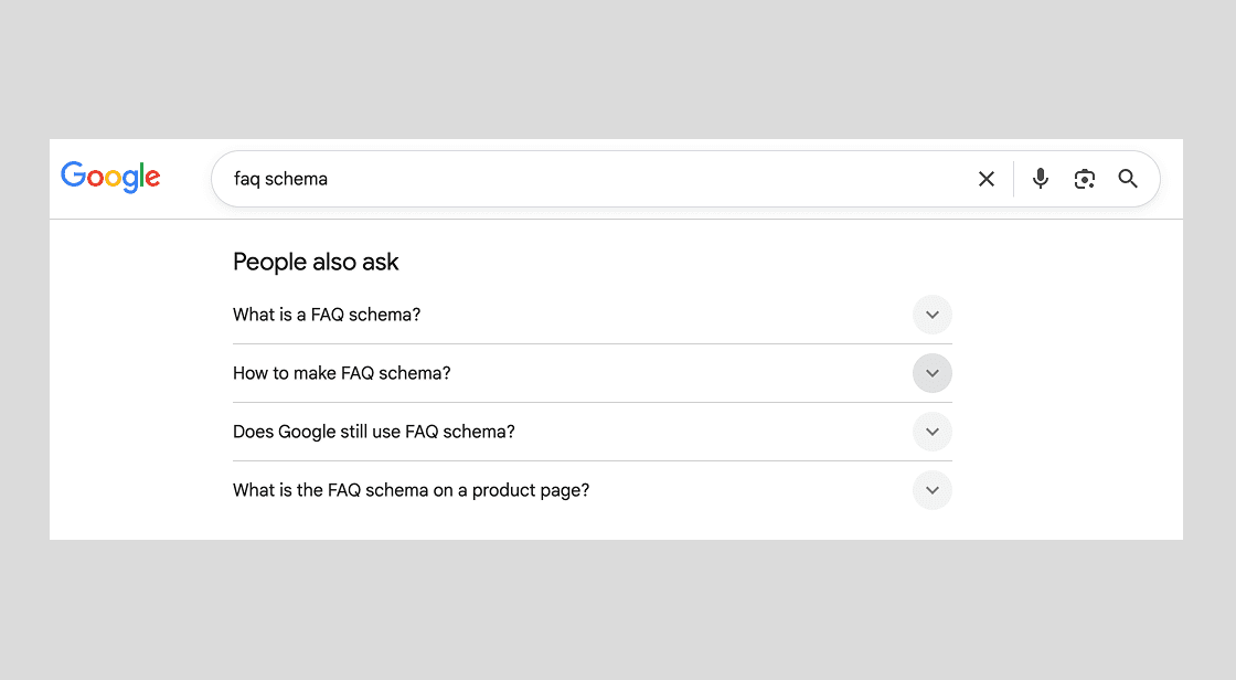 Example of a People Also Ask box showing related questions as a separate Google-controlled SERP feature.
